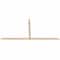 Ekena Millwork Eugene Smooth Timber Gable Bracket, Douglas Fir, 108"W x 54"H x 1 1/2"D x 3 1/2"F, 12/12 Pitch GBW108X54X0204EUG00SDF - alternate 4